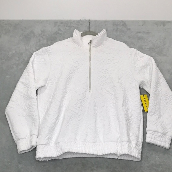EleVen by Venus Williams Revenge Pullover White Size XL New - Picture 1 of 11